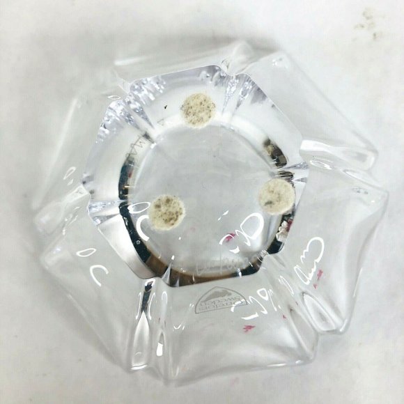 ORION By Orrefors Bowl Glass 5.5” Signed Label Designer Lars Hellsten Sweden - Picture 6 of 8